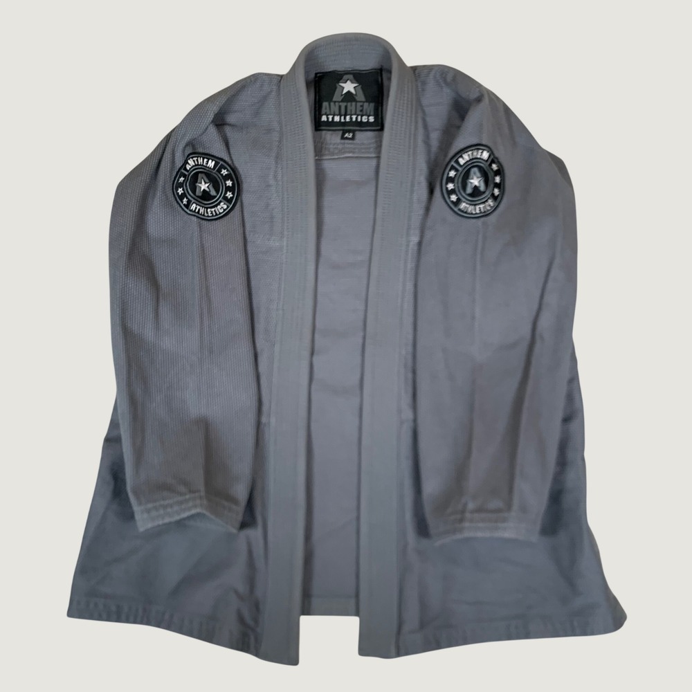 Anthem Athletics BJJ Gi Top Mens A2 Gray  Pearl Weave Jiu Jitsu Kimono Top